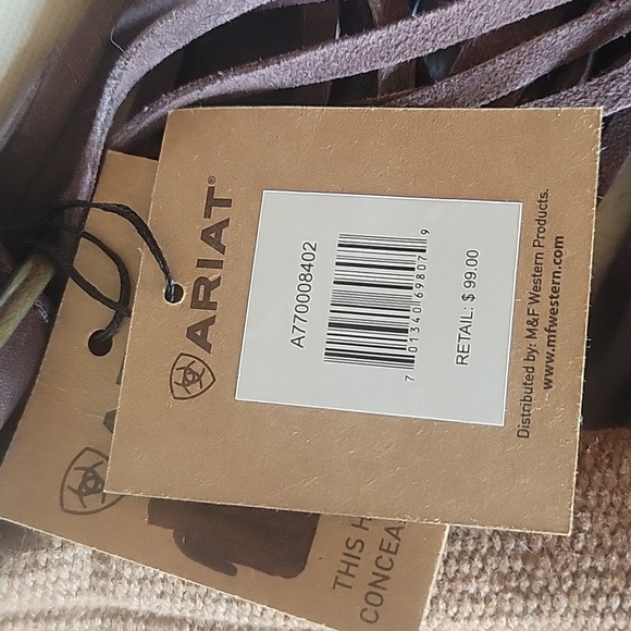 NWT ARIAT SHERIDAN COLLECTION CROSS BODY BAG - Picture 4 of 5